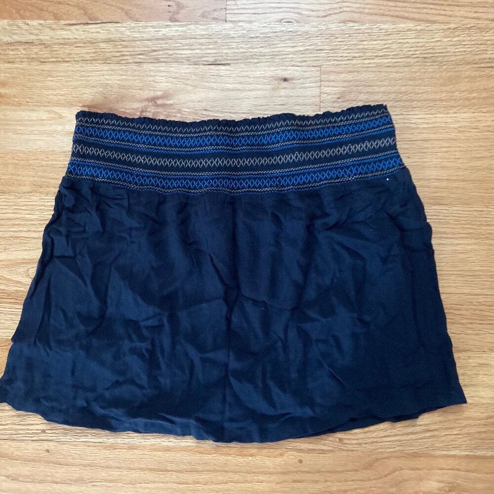 Carve Designs Skirt Embroidered